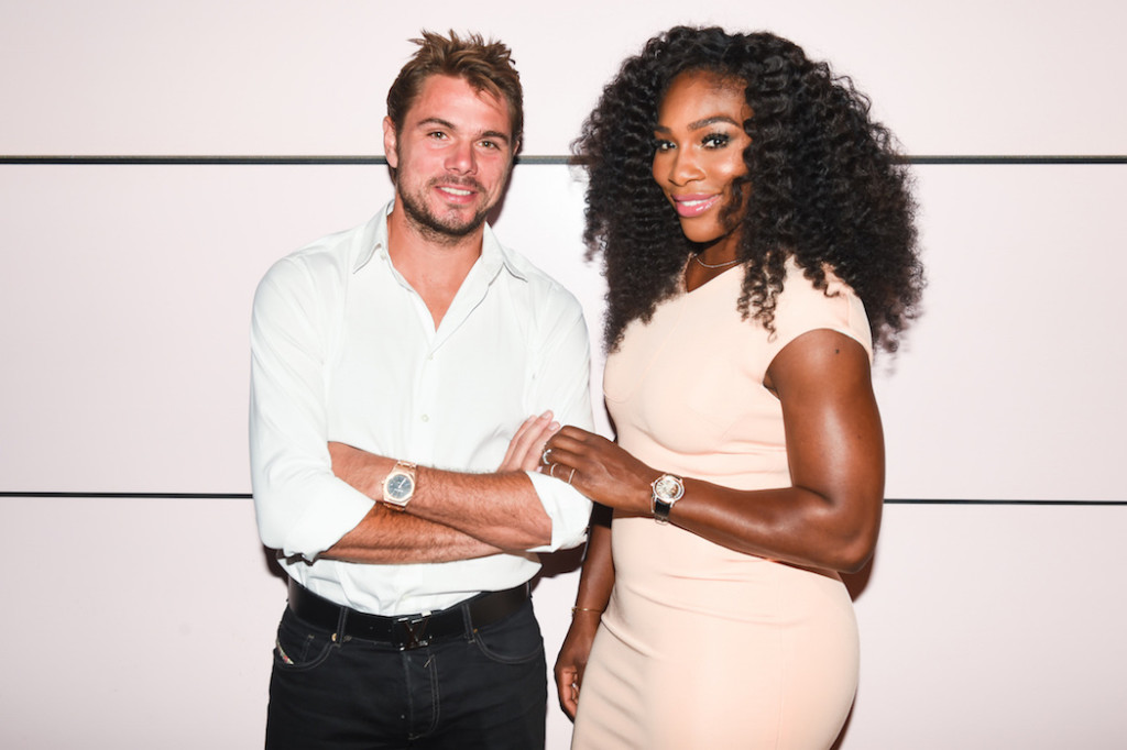 Stan Wawrinka, Serena Williams -- both Audemars Piguet brand ambassadors 