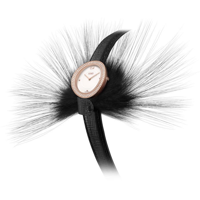 fendi fur watch