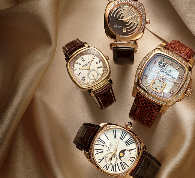 Cushion Shaped Watches Offer Modern Vintage Appeal