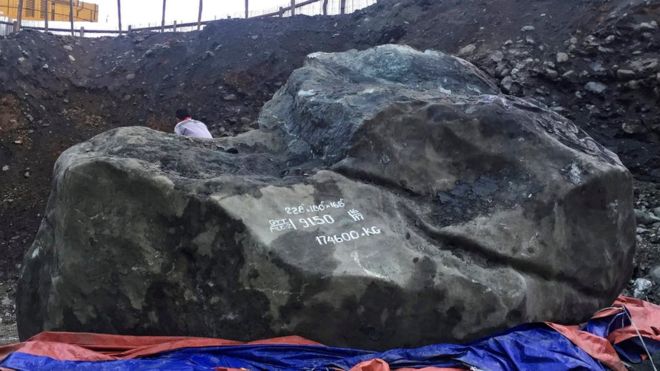 Myranmar Miners Unearth 175-Ton Chunk of Jade Valued at $170 Million